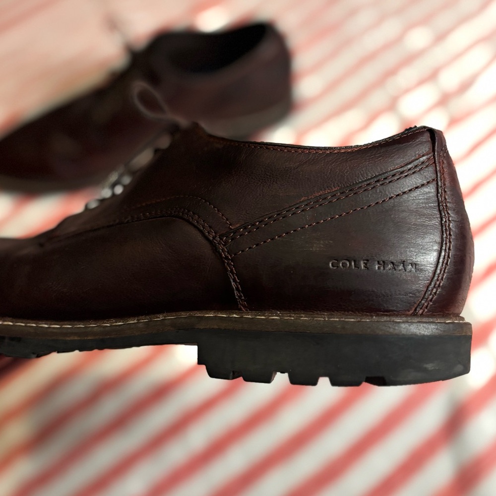Cole Haan Oxford Casual Dress Shoes men’s sz 13. Dark Brown C30634 - Picture 6 of 10
